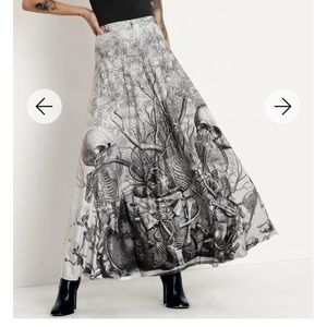 ISO Blackmilk Forest of Veins Maxi Skirt